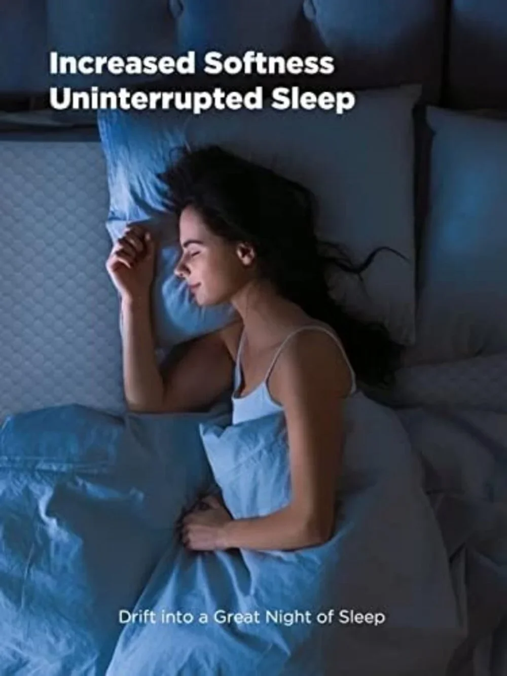 3-Inch Gel Memory Foam Mattress Topper with Soft Cover for Ultimate Comfort